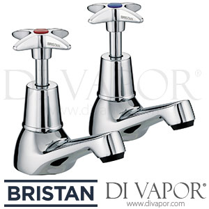 Bristan VAX 1/2 E4 C X Head Basin Taps - 4 Litre Flow Limit Spare Parts